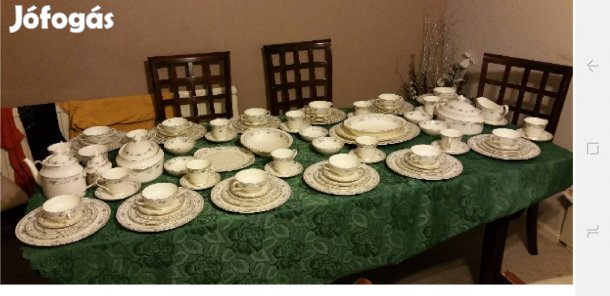 Minton Bellemade Bone China 12 személyes étkészlet