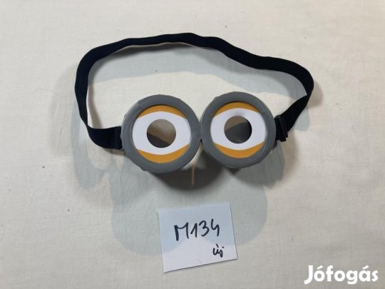 Minyon szemüveg, Minion szemüveg, Minyon jelmez szemüveg, új M134