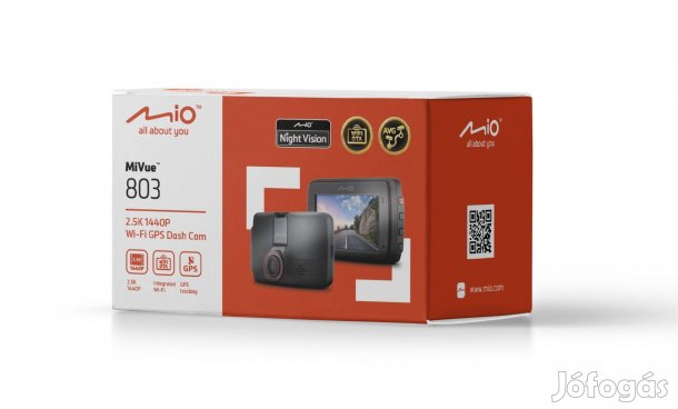 Mio Quad HD Dash Cam menetrögzítő fedélzeti Qhd autós kamera Új