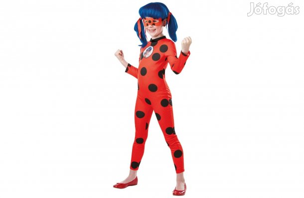Miraculous gyerek jelmez, 5-6 év,Rubies,Új