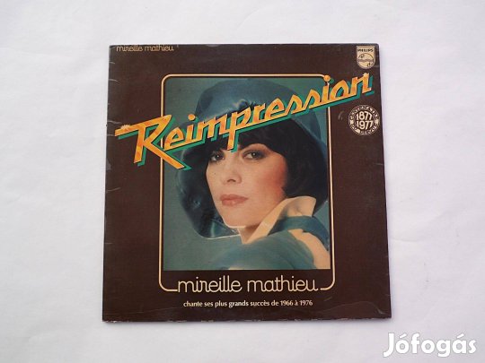 Mireille Mathieu - Reimpression c. LP bakelit nagylemez M/M állapotban