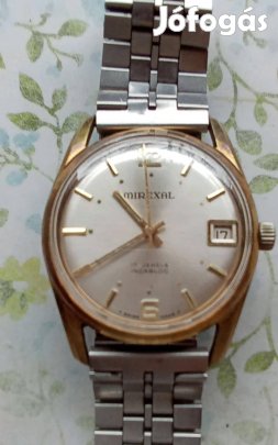 Mirexal 17 jewels inclaboc swiss made aranyozott karóra