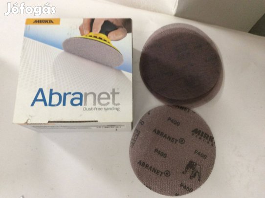 Mirka Abranet 125mm csiszolóháló korong P400 körcsiszoló