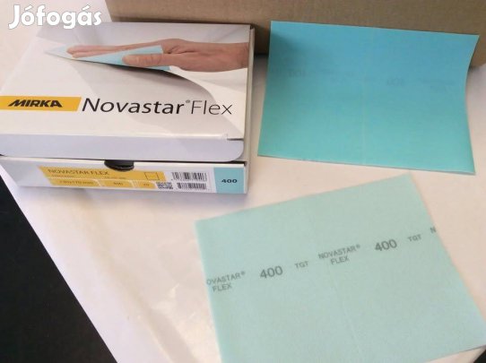 Mirka Novastar Flex csiszoló P400 P600 P800 P1200 P1500 vizes csiszoló
