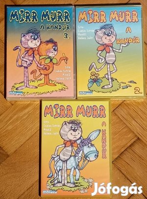 Mirr Murr a kandúr 1,2,3 DVD sorozat egyben