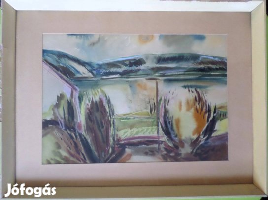 Misch Ádám: Dombos táj