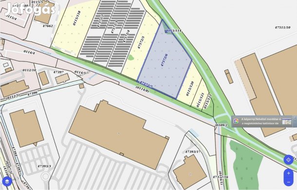 Miskolc Déli iparterületen telek eladó!