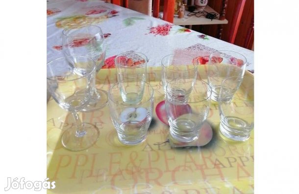 Miskolcon üveg poharak eladók