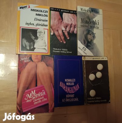 Miskolczi Miklós könyvcsomag / 6 db könyv