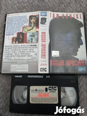 Mission impossible 1 vhs kistok akció