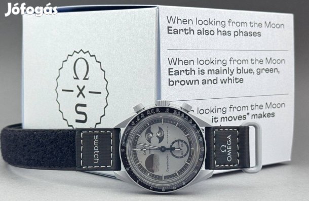Mission to Earthphase - Swatch Moonswatch - Új, nem hordott, full set