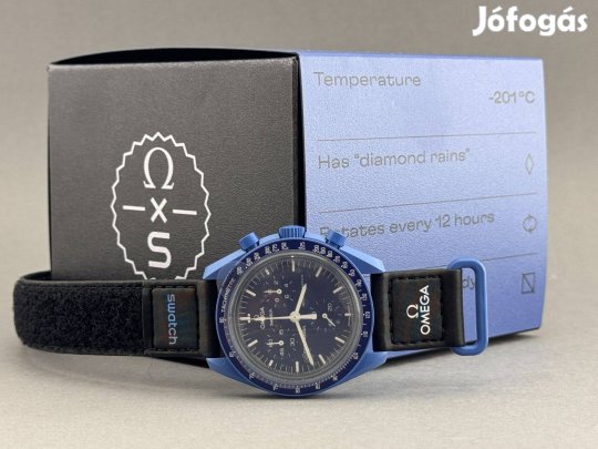 Mission to Neptune - Swatch Moonswatch - Új, nem hordott, full set