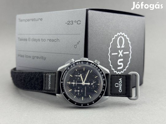 Mission to the Moon - Swatch Moonswatch - Új, nem hordott, full set