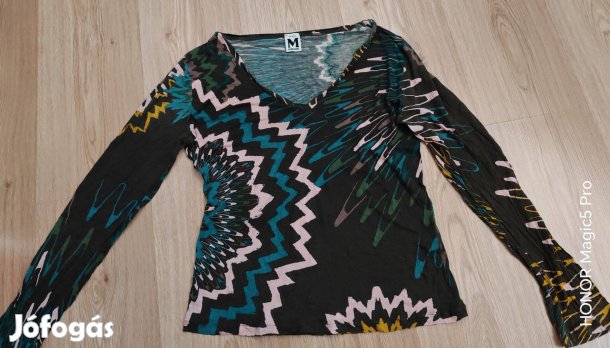 Missoni színes vékony női felső