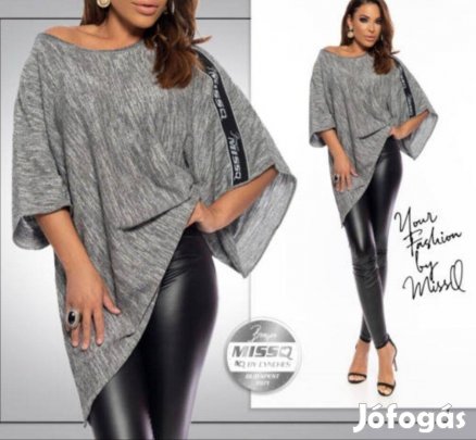 Missq szürke felső