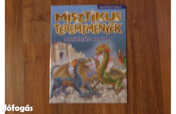 Misztikus teremtmények matricás album