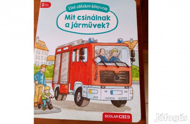 Mit csinálnak a járművek - Első ablakos könyvem