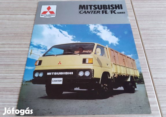 Mitsubishi Canter teherautó prospektus, katalógus
