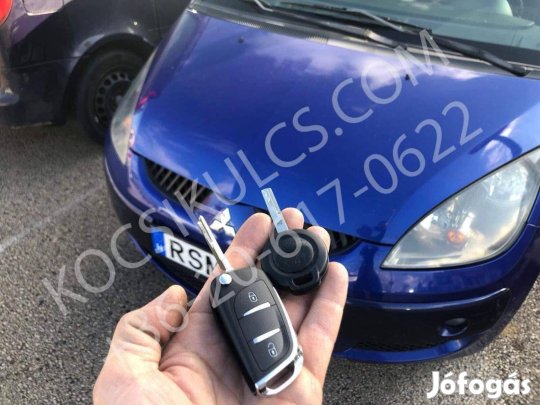 Mitsubishi Colt autókulcs eladó - új - autóhoz programozva