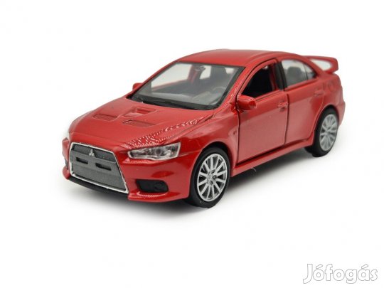 Mitsubishi Lancer Evolution X - piros -  Welly - 1:34