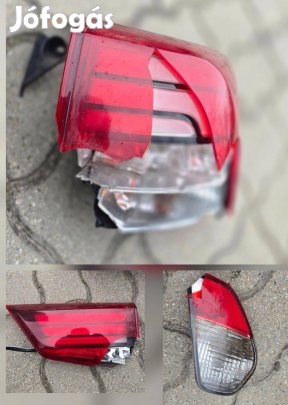 Mitsubishi Outlander jobb hátsó lámpa szett sérült