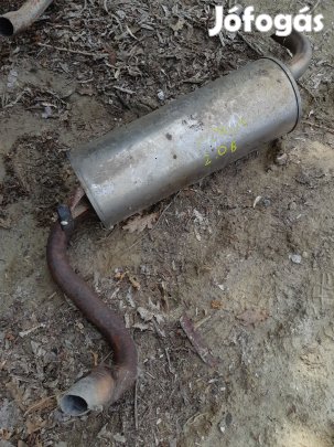 Mitsubishi Pajero Pinin Kipufogó Hátsó Dob