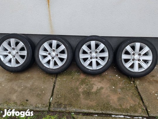 Mitsubishi colt gyári alufelni téli gumival (15")