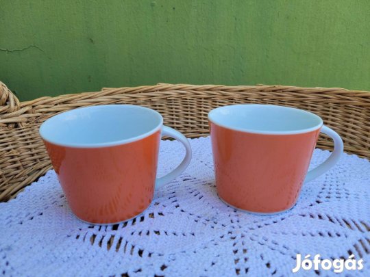 Mitterteich Bavaria design porcelán csésze pár