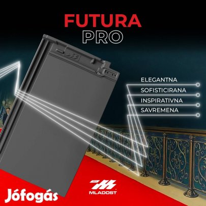 Mladost Futura Pro kerámia tetőcserép 