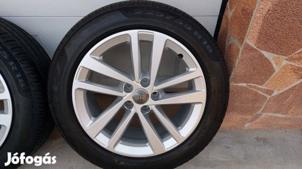 Mmm Gyári, Audi A6 4K C8 18"alufelni újszerű nyári gumik Agy 66.5