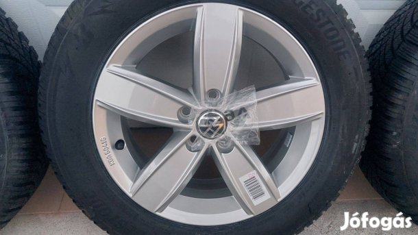 Mmm Gyári, Új, VW Polo 2G 15/Corvara/ alufelni 5x100 új Téli gumi
