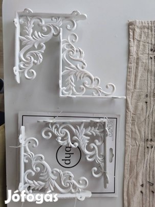 Moamax 10 db polctartó konzol rusztikus