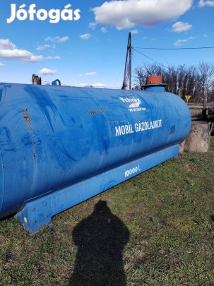 Mobil dízel dupla falú tartály