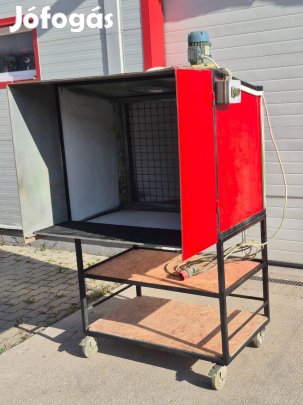 Mobil fényezőkabin fényező festőkabin elszívóval világítással