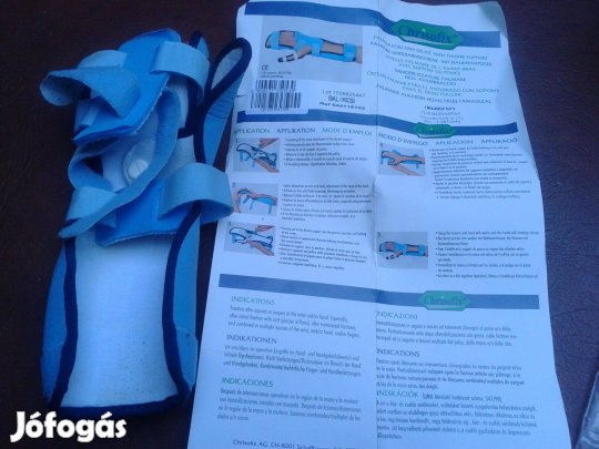 Mobil gipsz alkar sín hüvelykujj támasszal