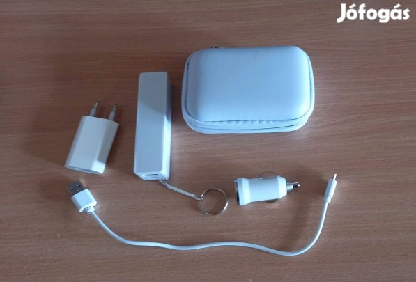 Mobil készülék töltő készlet új állapotban eladó