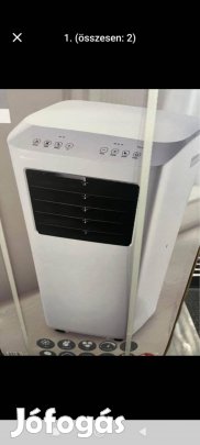 Mobil klíma hűtő, páratlanító, szellőző funkcióval új, dobozában eladó