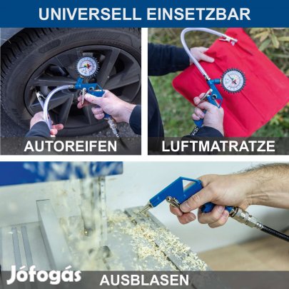 Mobil kompresszor-hordozható kompresszor 8 bár-Airforce 7 scheppach-