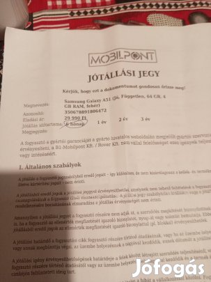 Mobil telefon eladó