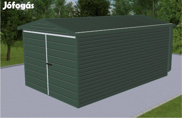 Mobilgarázs, Mobilépület,3x5 m, 66mT Prémium, ingyenes szállítás, sze
