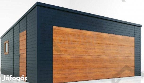 Mobilgarázs, Mobilépület,6x6 m, 73m Prémium, ingyenes szállítás, szer