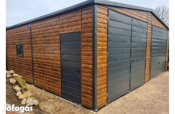 Mobilgarázs, Mobilépület,7,5x 5 m, 49m Prémium, ingyenes szállítás, sz