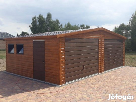 Mobilgarázs, Mobilépület,7x6 m, 53m Prémium, ingyenes szállítás, szer