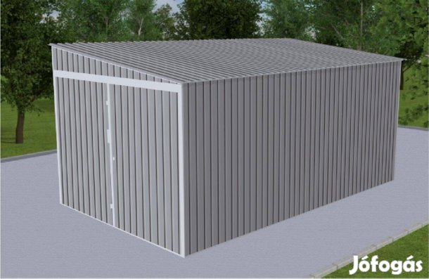 Mobilgarázs, Mobilépület, 10m, 3 x 6 m, standard, ingyenes szállítás,