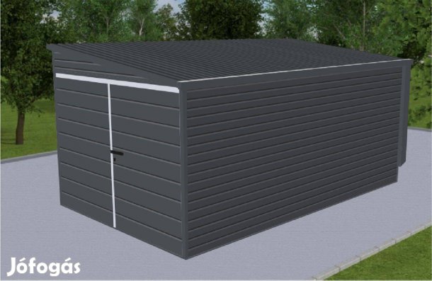 Mobilgarázs, Mobilépület, 2,5 x 7,5m T55m Prémium, ingyenes szállítás