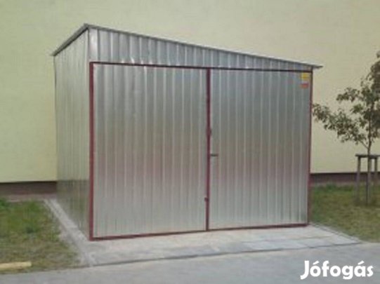 Mobilgarázs, Mobilépület, 2x 4 m, 9mT Jobb Standard, ingyenes szállítá