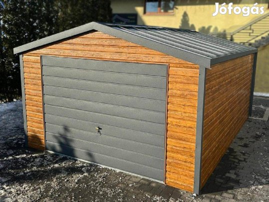 Mobilgarázs, Mobilépület, 4x5 m, 58m Prémium, ingyenes szállítás, szer