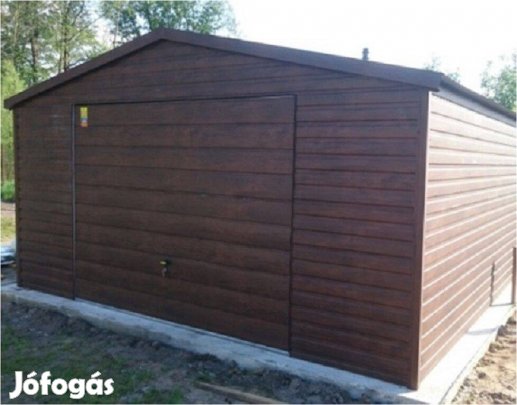 Mobilgarázs, Mobilépület, 5x7m, 14m Prémium, ingyenes szállítás, szer