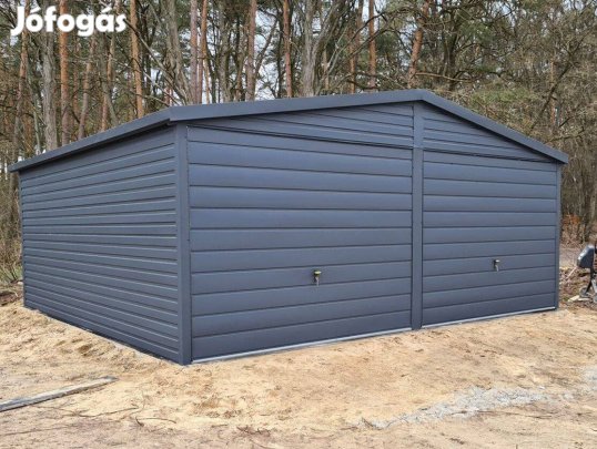 Mobilgarázs, Mobilépület, 6x6 m, 50m Prémium, ingyenes szállítás, sze