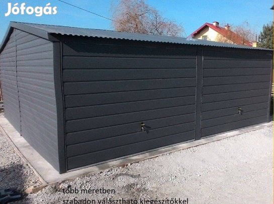 Mobilgarázs, Mobilépület, 6x7 m,26m Prémium, ingyenes szállítás, szer